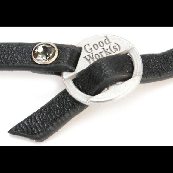 Rocker Navy Unisex Message Wrap Bracelet (Buckle) - Picture 6 of 8